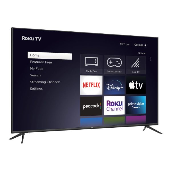 JVC 70 inch Class 4K UHD 2160p Roku Smart TV - Görsel 3