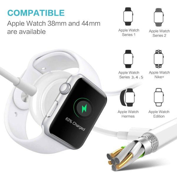 Watch Charger Magnetic Charging Cable for iWatch - Görsel 3