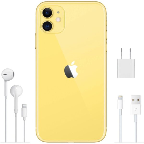 Apple iPhone 11 64GB Yellow Fully Unlocked - Görsel 4